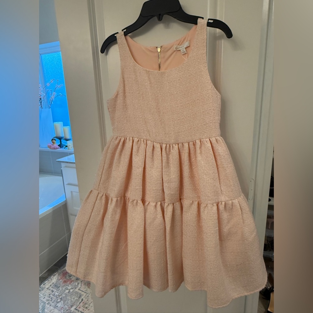 GB Girls Blush Sleeveless Formal Dress